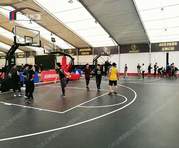 户外篮球场馆帐篷
